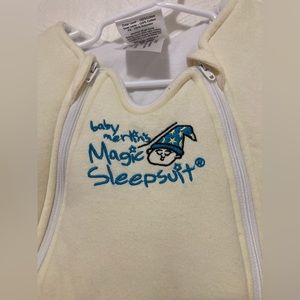 Baby Marlins magic sleep suit